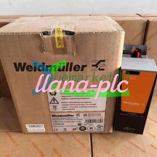 1X NEW Weidmuller Battery DURA ECO LA-BAT 24V 1.2AH 2789890000