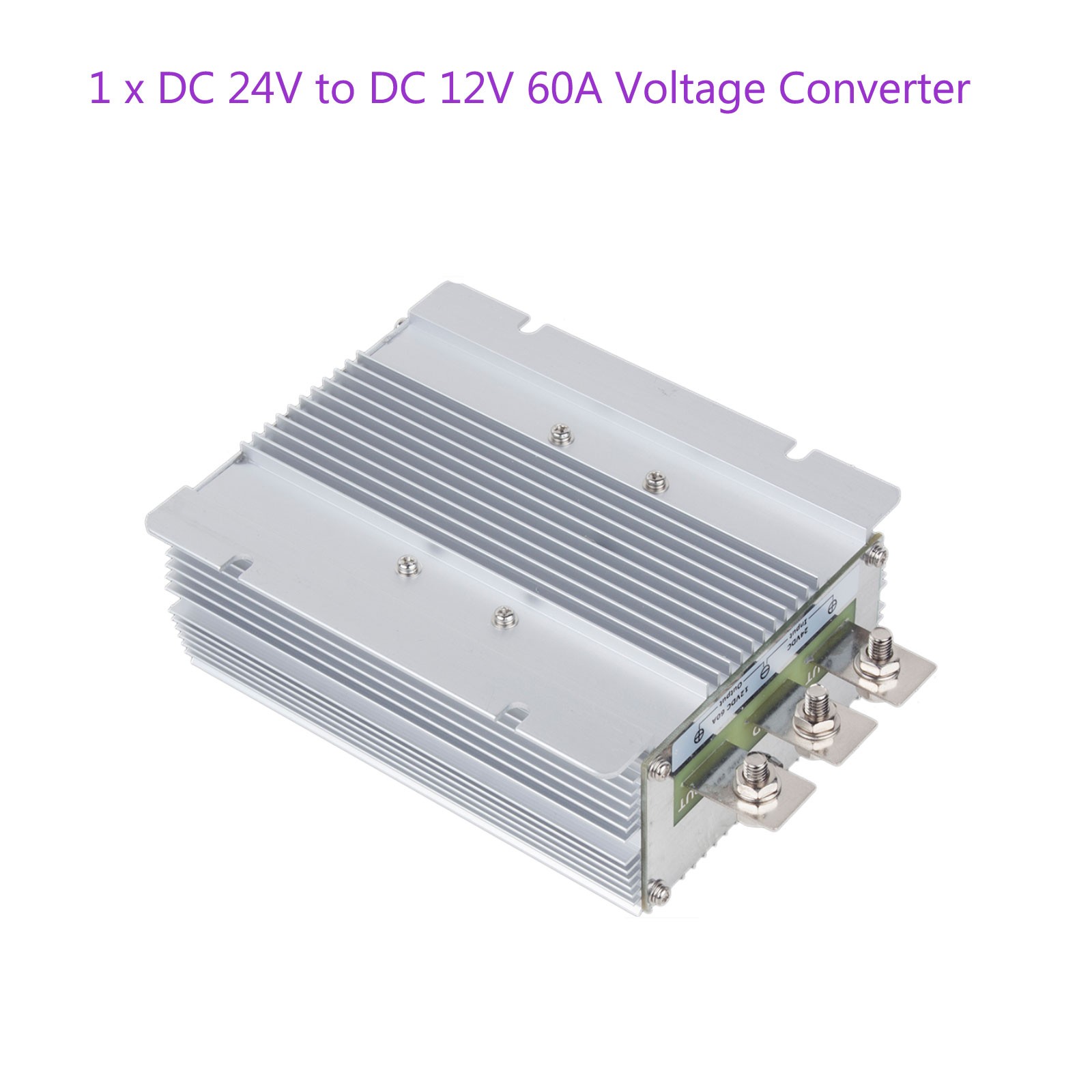 DC to DC Converter Regulator Waterproof Convert Transformer DC 12V 60A