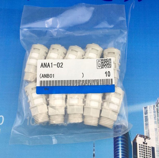 1Bag/10pcs New SMC ANA1-02 Silencers ANA102 Free shipping