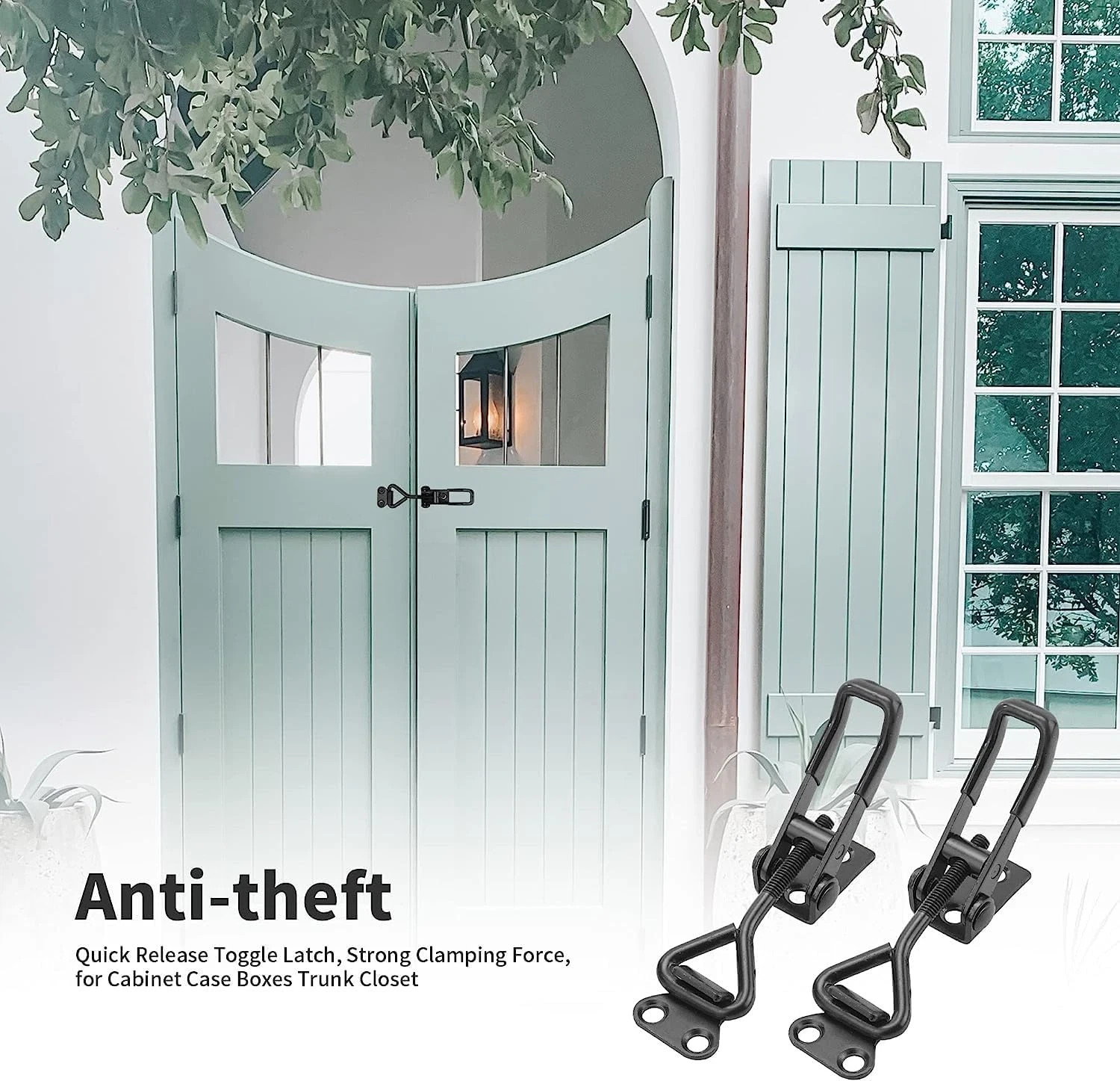 6Pack Toggle Clamp Latch 100KG 220LBS Holding Capacity 4001Pull Adjustable Quick