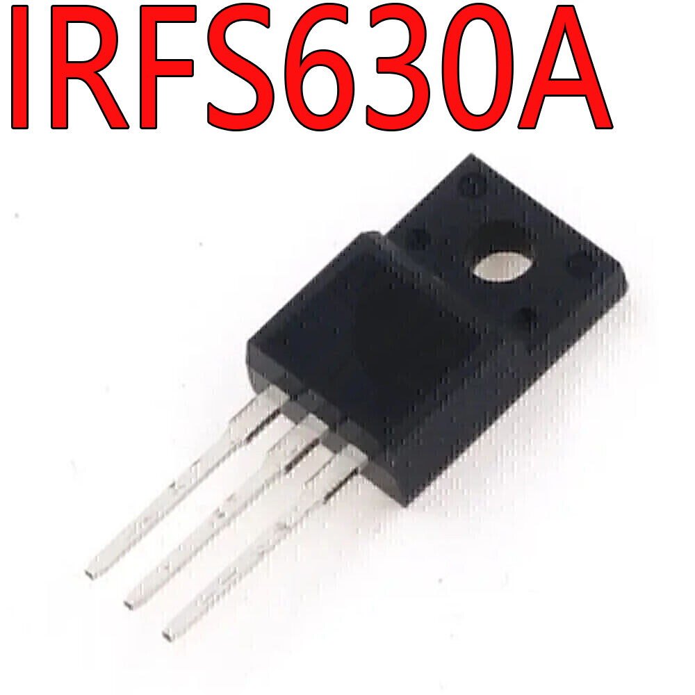 10PCS IRFS630A 200V 6.5A TO-220F