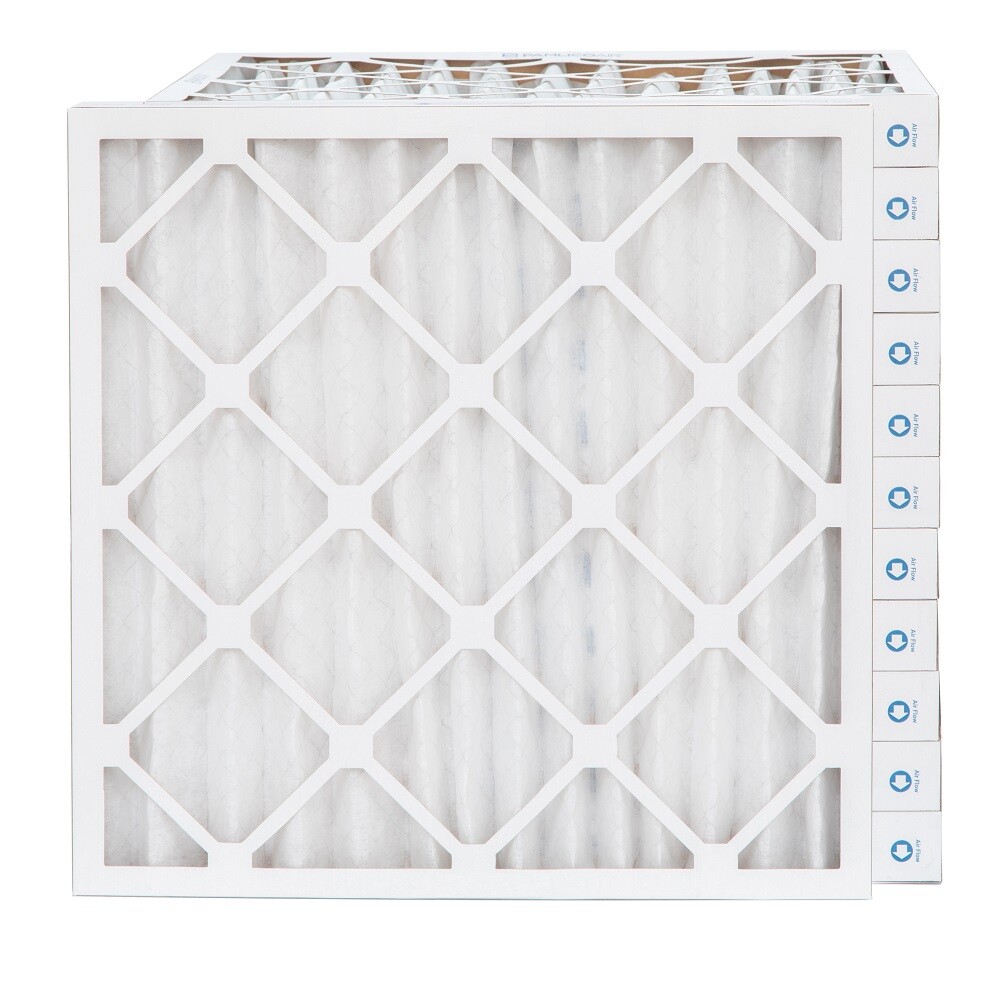 20X20X2 MERV 8 Pleated AC Furnace Air Filters. 12 Pack