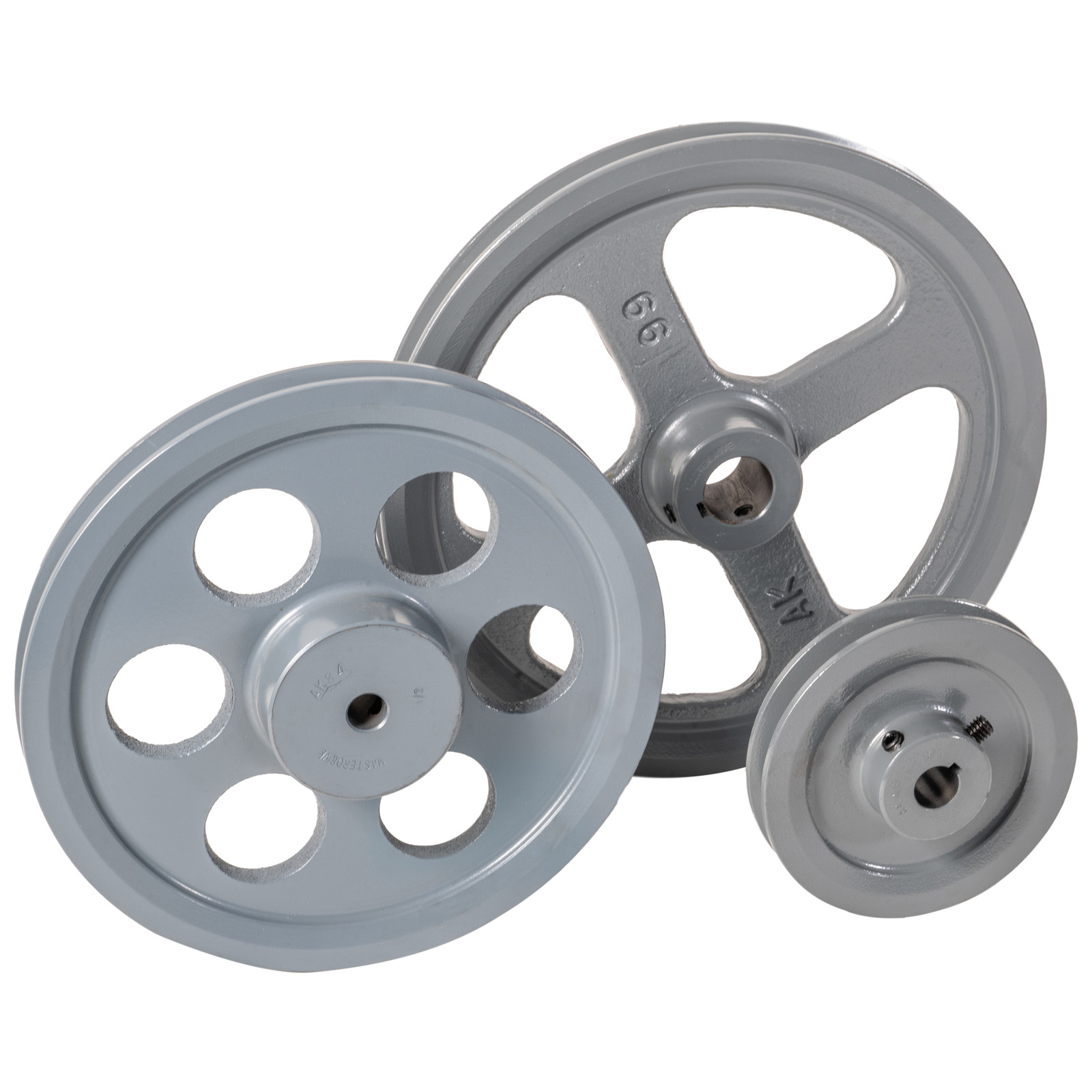 BK115-1-7/16 V-Belt Sheave, 1.4375 in Bore, 4L, A, 5L, B Belt, 11.25 in OD