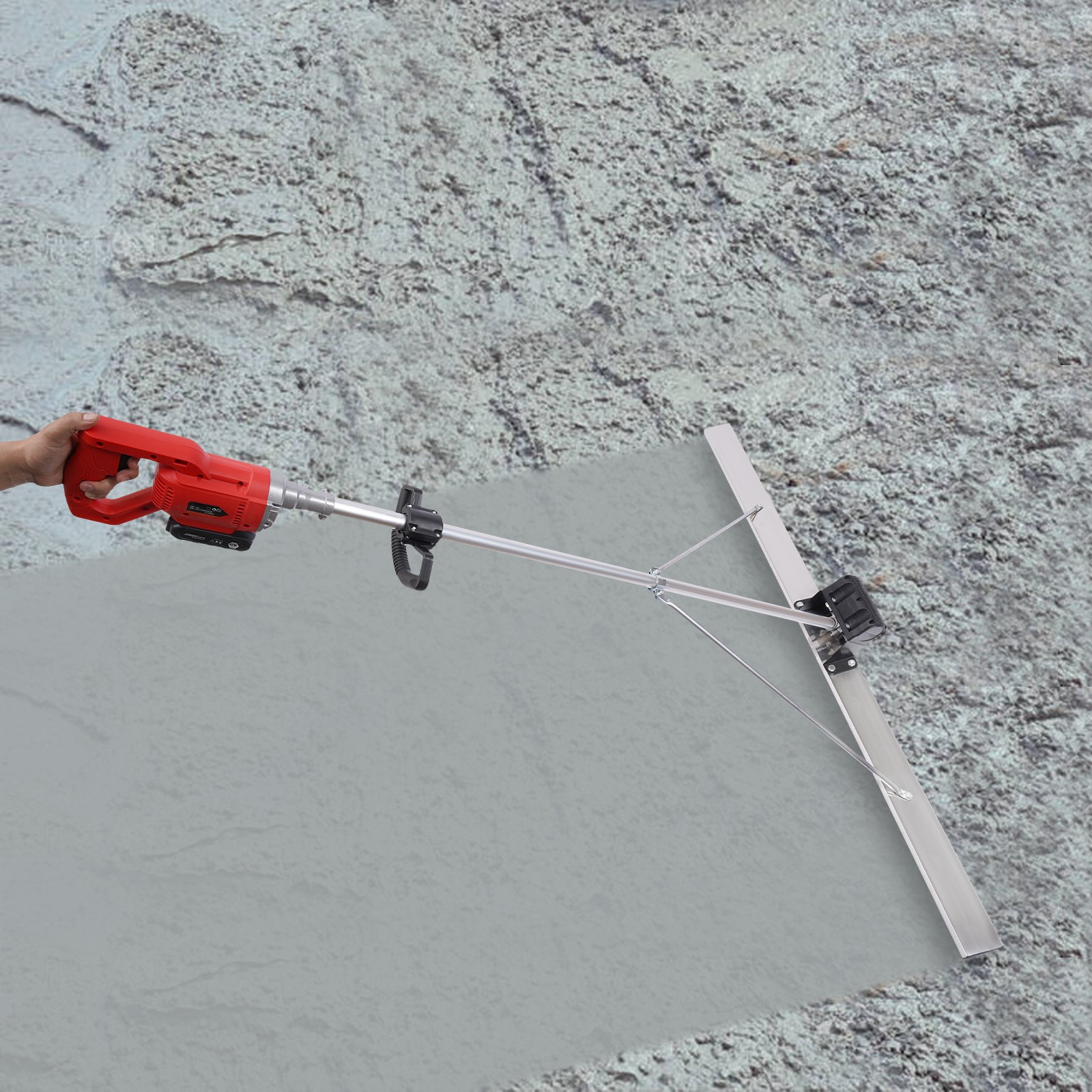 Concrete Vibrating Tool – Electric Cordless Screed Vibratory Kit