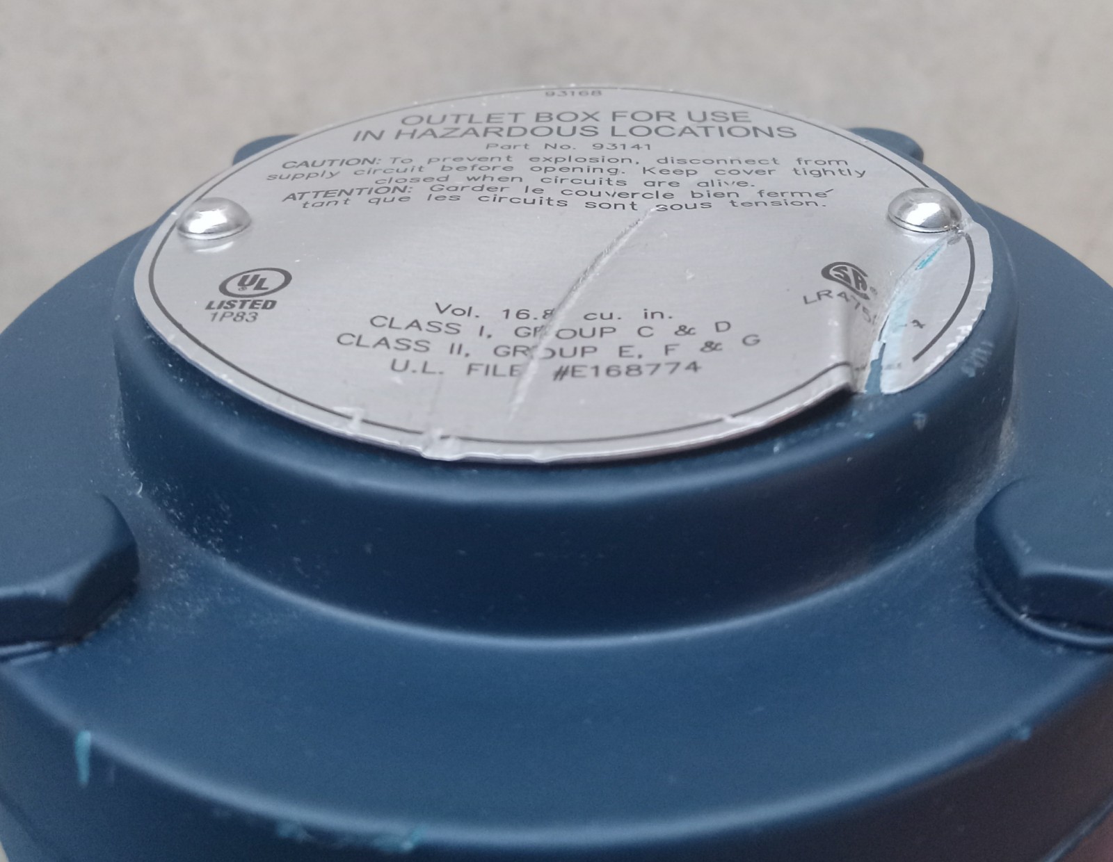 LEESON 116616.00 Explosion Proof Motor, 2 HP, 3600 RPM
