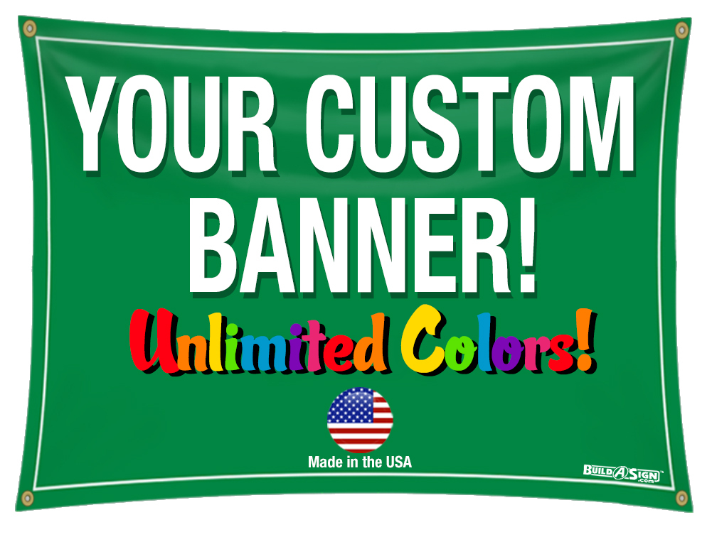 3’x 5′ Full Color Custom Banner High Quality Vinyl 3×5