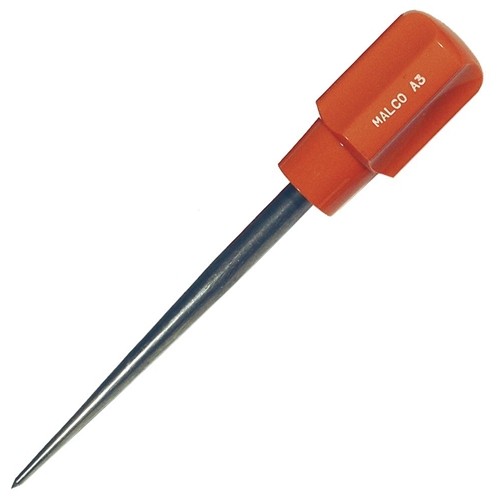 Malco A3 3/8in Scratch Awl Large Grip 7-1/2in Overall Length