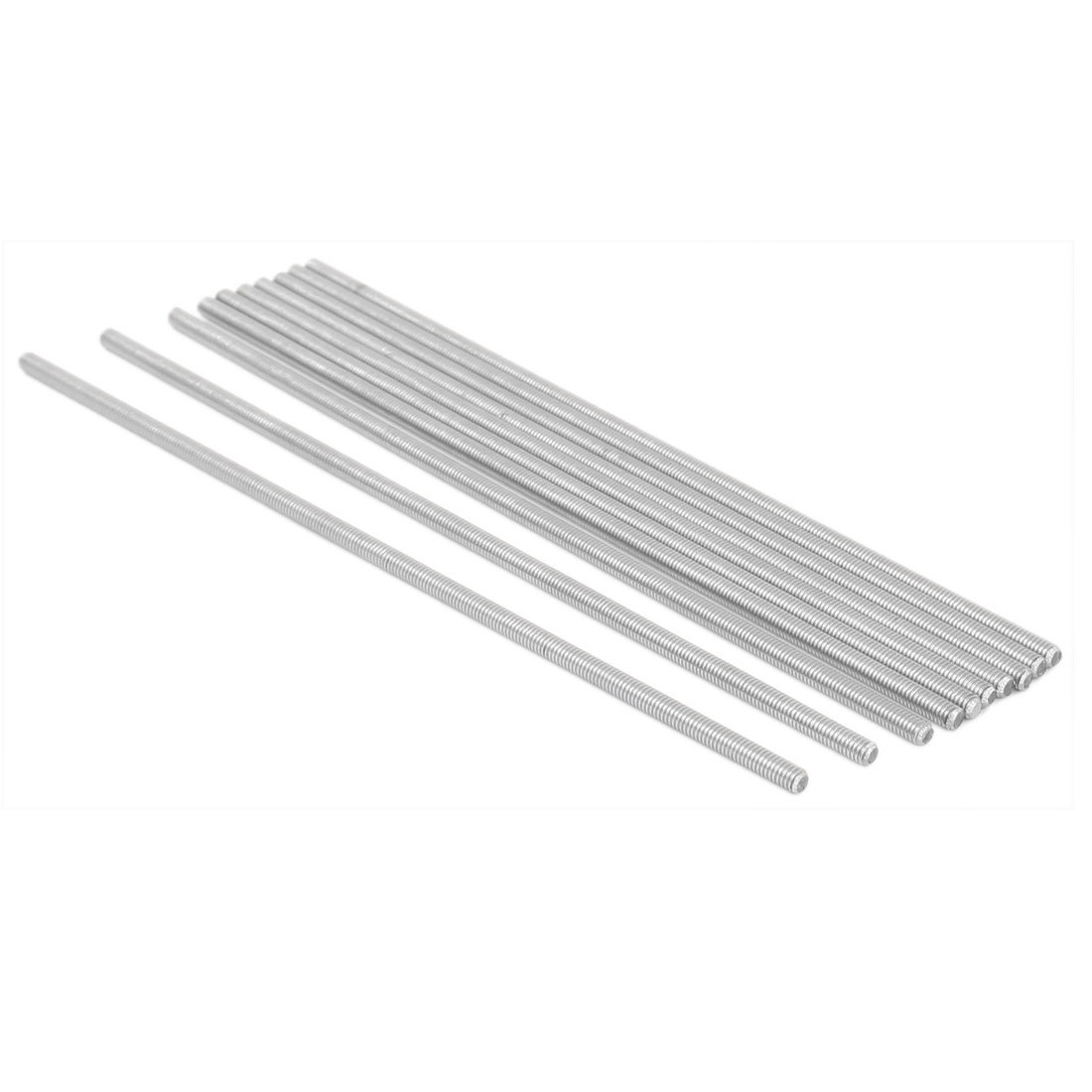 10pack M4 x 170mm 304 Stainless Steel Fully Threaded Rod Bar Studs Fastener
