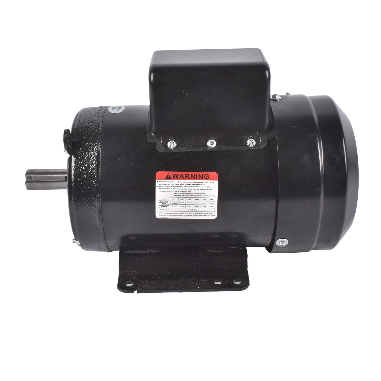 5 HP Farm Duty Single Phase Electric Motor 1800RPM 184T Frame TEFC 208/230Volt