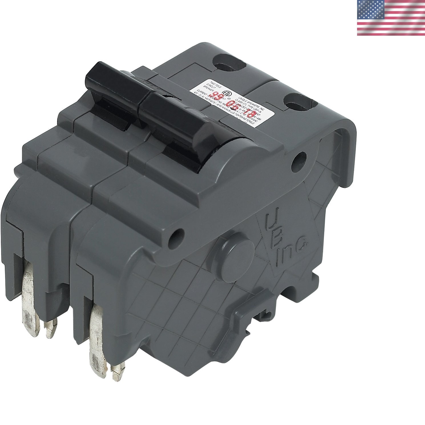 New Federal Pacific Electric Stab-Lok NA260 Replacement. Two Pole 60 Amp Thic…