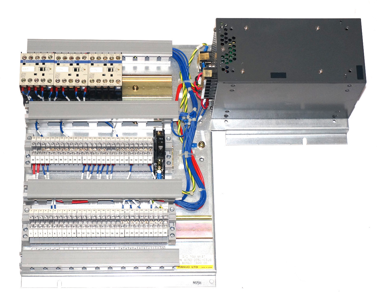 NEW FANUC A05B-2351-C310 I/O PSU UNIT W/ LAMBDA EWS300P-24, A05B2351C310