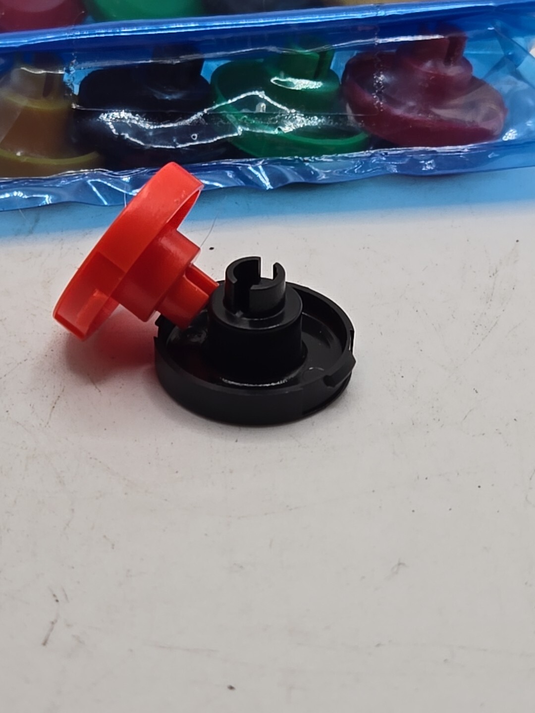2 SETS – SMC 3402188 RED BLACK GREEN YELLOW PUSH BUTTON INSERTS P2803E (3A6)