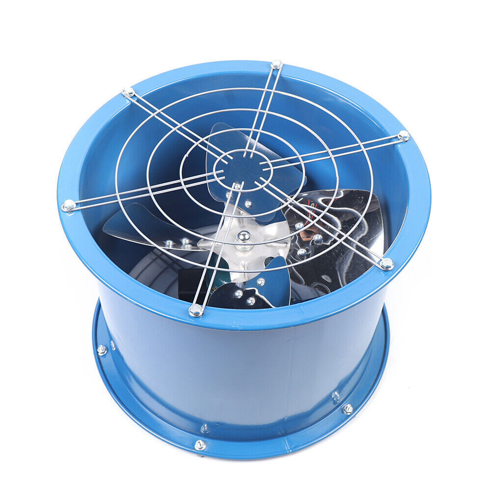 10″ Axial Fan 250W Portable Ventilator for Workshop Kitchen Construction Site