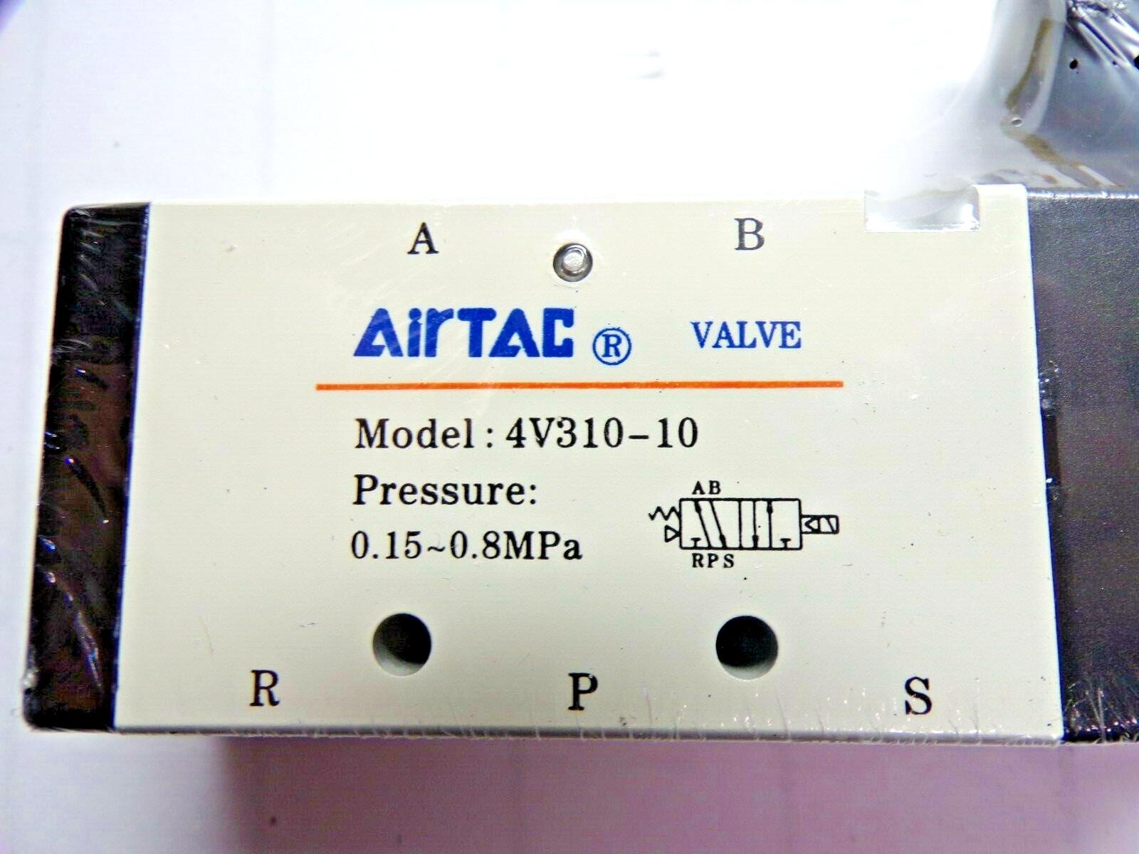 New Airtac Solenoid Valve Pressure 0.15~0.8MPa 24 VDC Coil 4V31010B