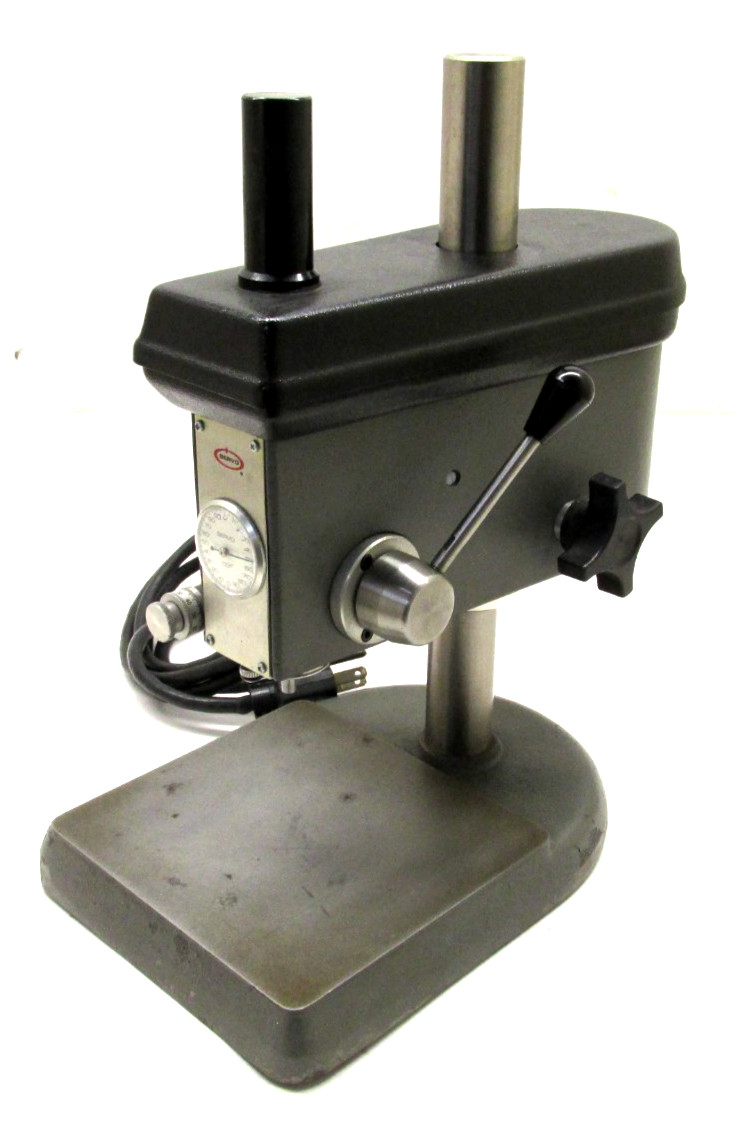 AS-IS! SERVO 7″ VARIABLE SPEED SENSITIVE PRECISION BENCHTOP DRILL PRESS – #7000