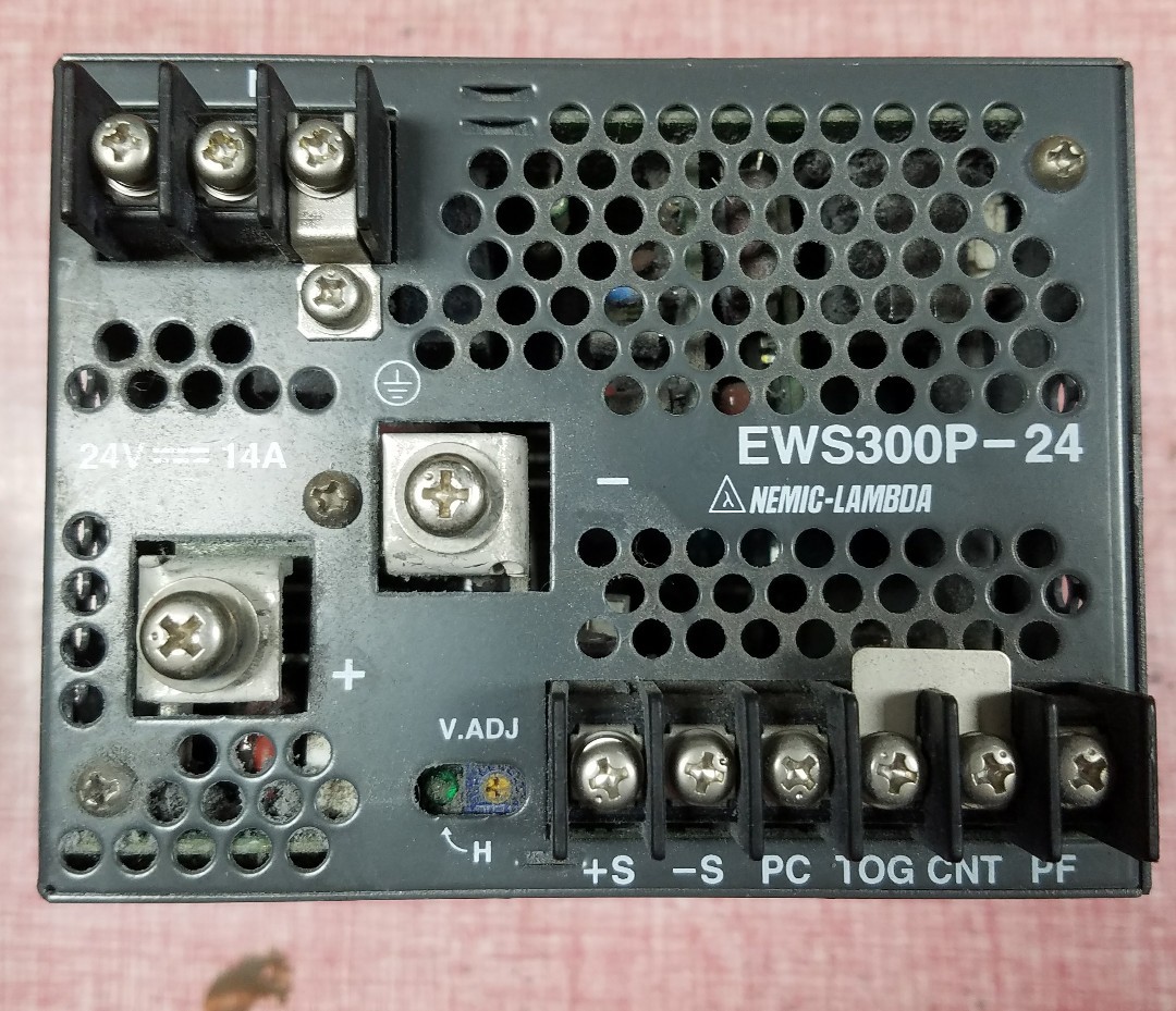 NEMIC-LAMBDA EWS300P-24 100-240V~ 50/60HZ 6A POWER SUPPLY