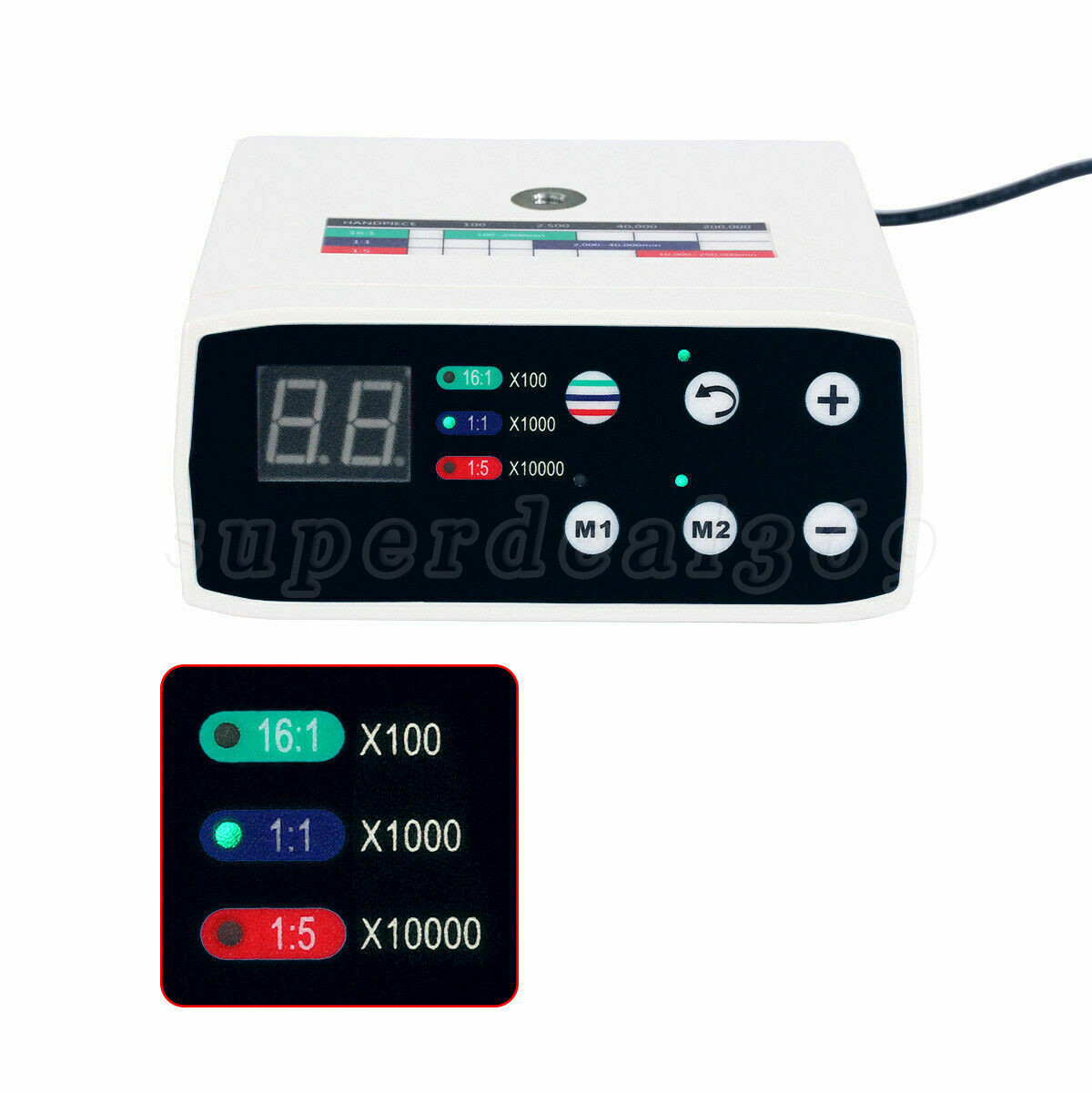 Dental Brushless LED Electric Micro Motor 1:5/1:1 Increase Handpiece for NSK po