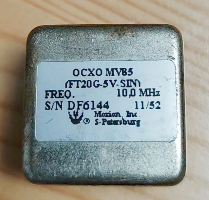 1PCS Sine Wave OCXO Crystal Oscillator Morion Double Oven MV85 10Mhz 10.000M 5V