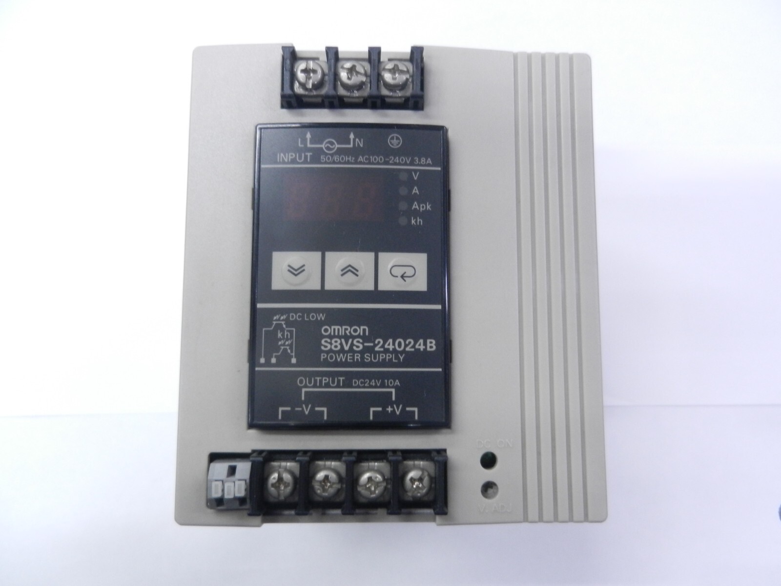 S8VS-24024B OMRON AC-DC POWER SUPLY, 24V, 10 AMPS, 85-264V