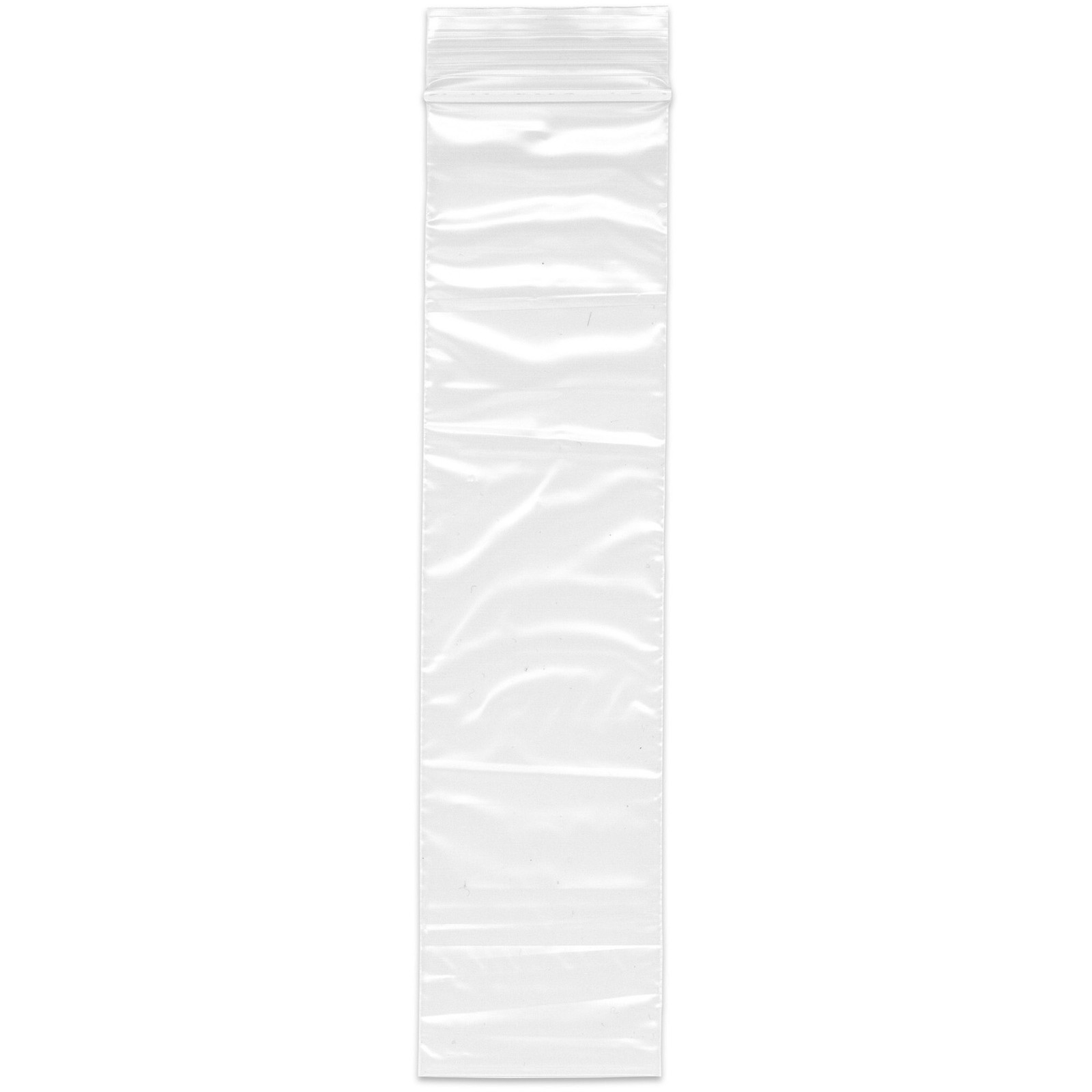 Plymor 2″ x 8″, 2 Mil Zipper Reclosable Plastic Bags