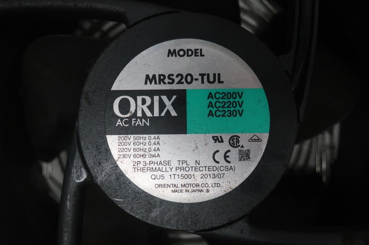 Oriental Motor MRS20-TUL Orix Fan 7-1/2in 200/220/230v-ac