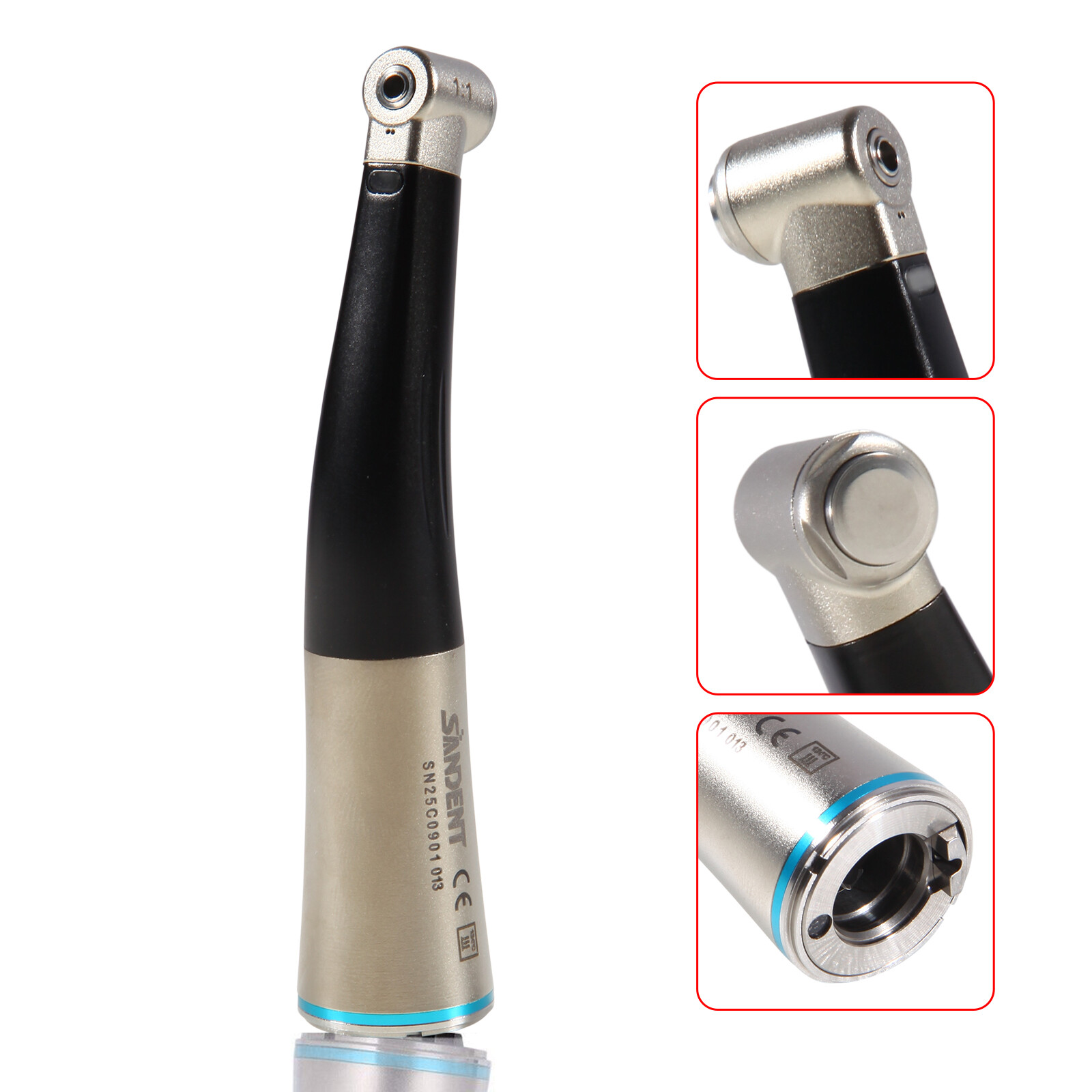 Dental Brushless LED Electric Micro Motor water supply 1:5 /1:1 /16:1 Handpiece