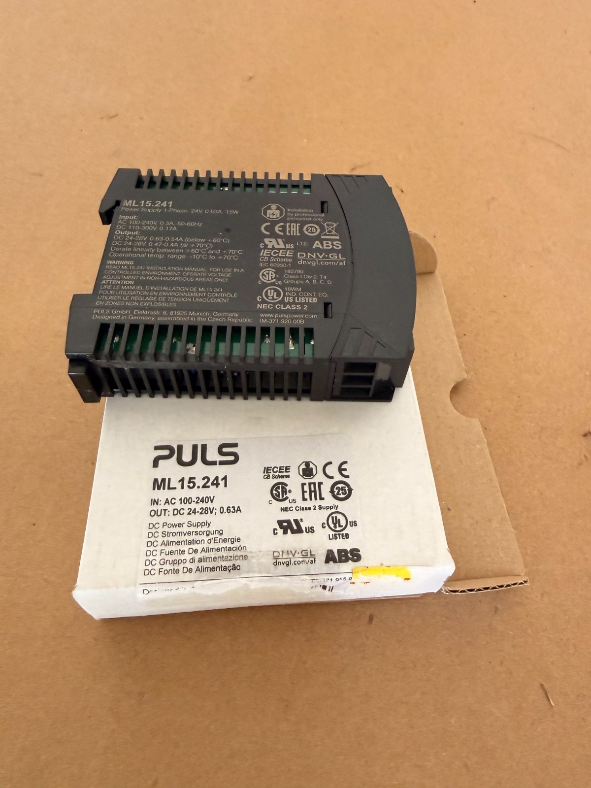 PULS ML 15.241 POWER SUPPLY