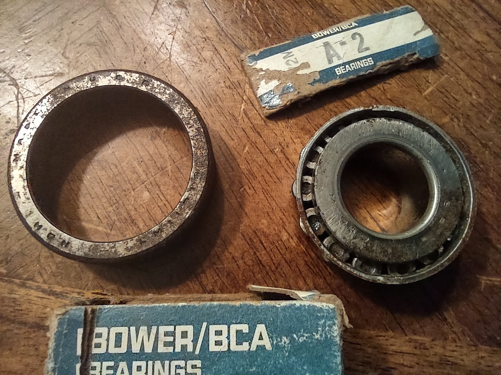 Bower A2 bearing set LM11949 / LM11910, made in USA