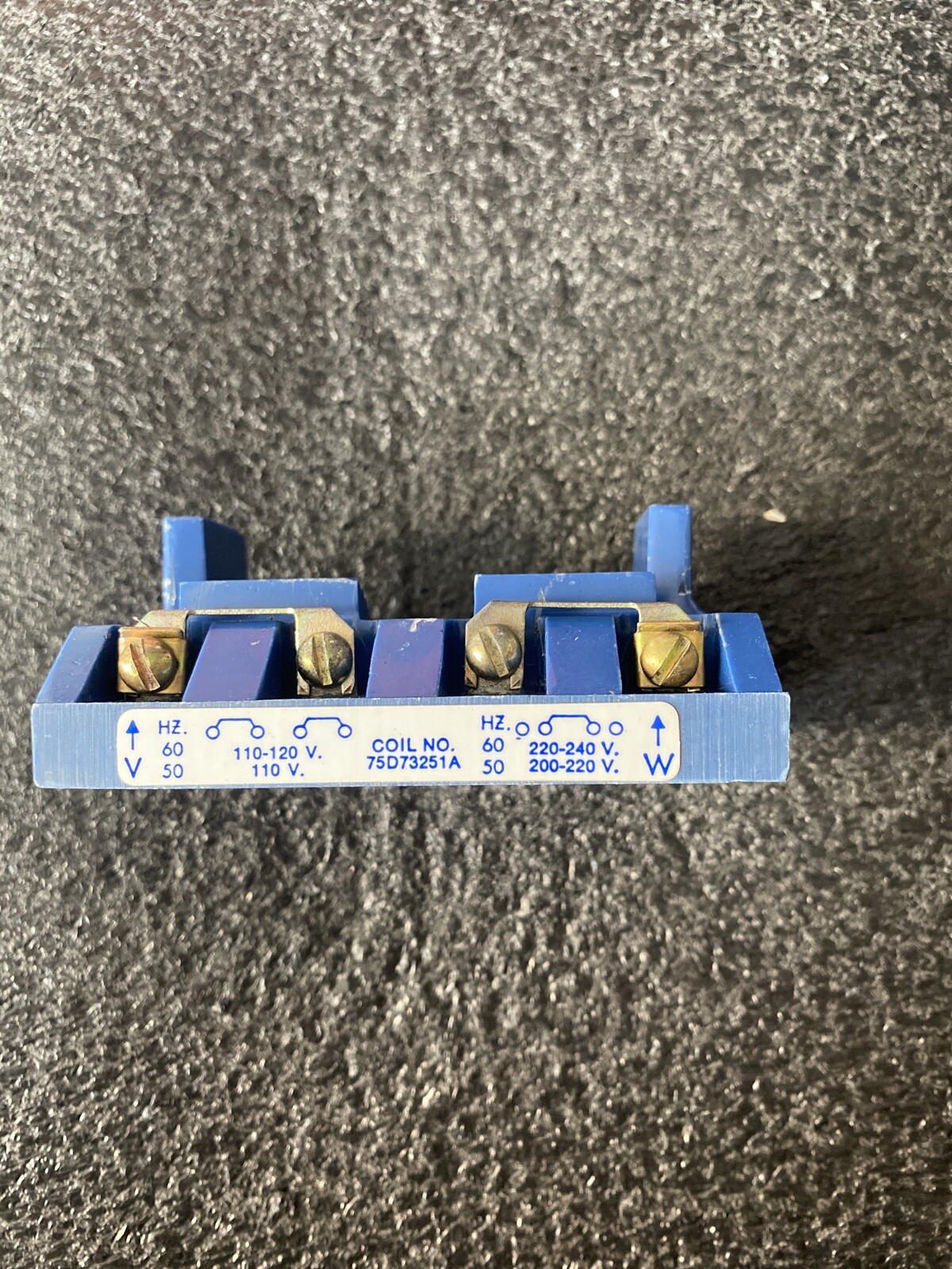 FURNAS 75D73251A 120/240V COIL FOR SIZE 3 TESTED IS GOOD.