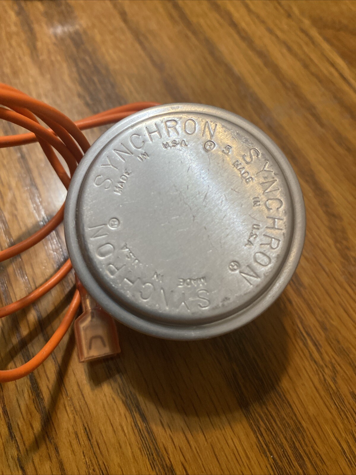 synchronous motor, 110V, 60 Hz, 5 W, 6RPM, 37815L-5-8-62