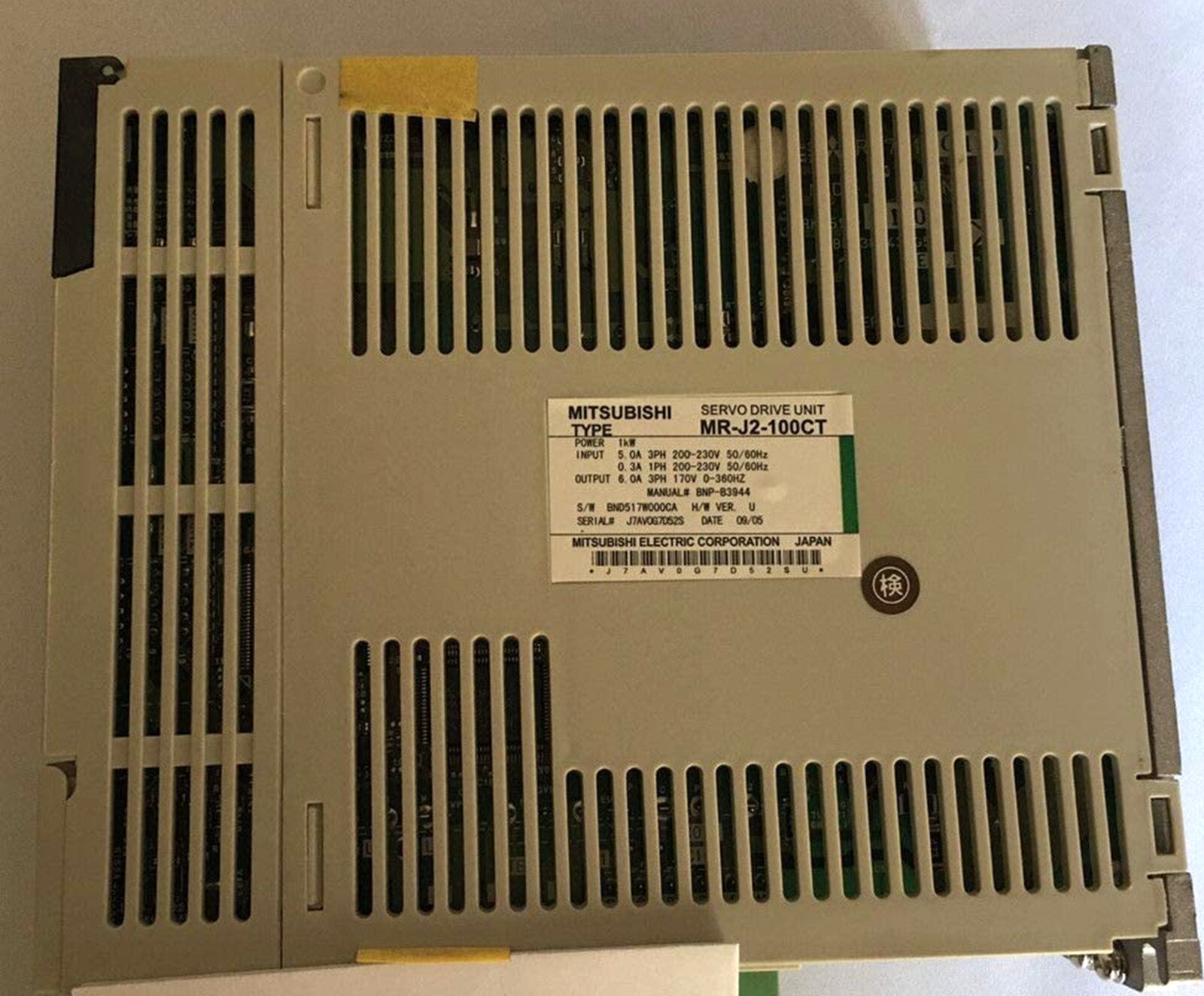 One Brand New MITSUBISHI Servo Drive MR-J2-100CT – US Stock