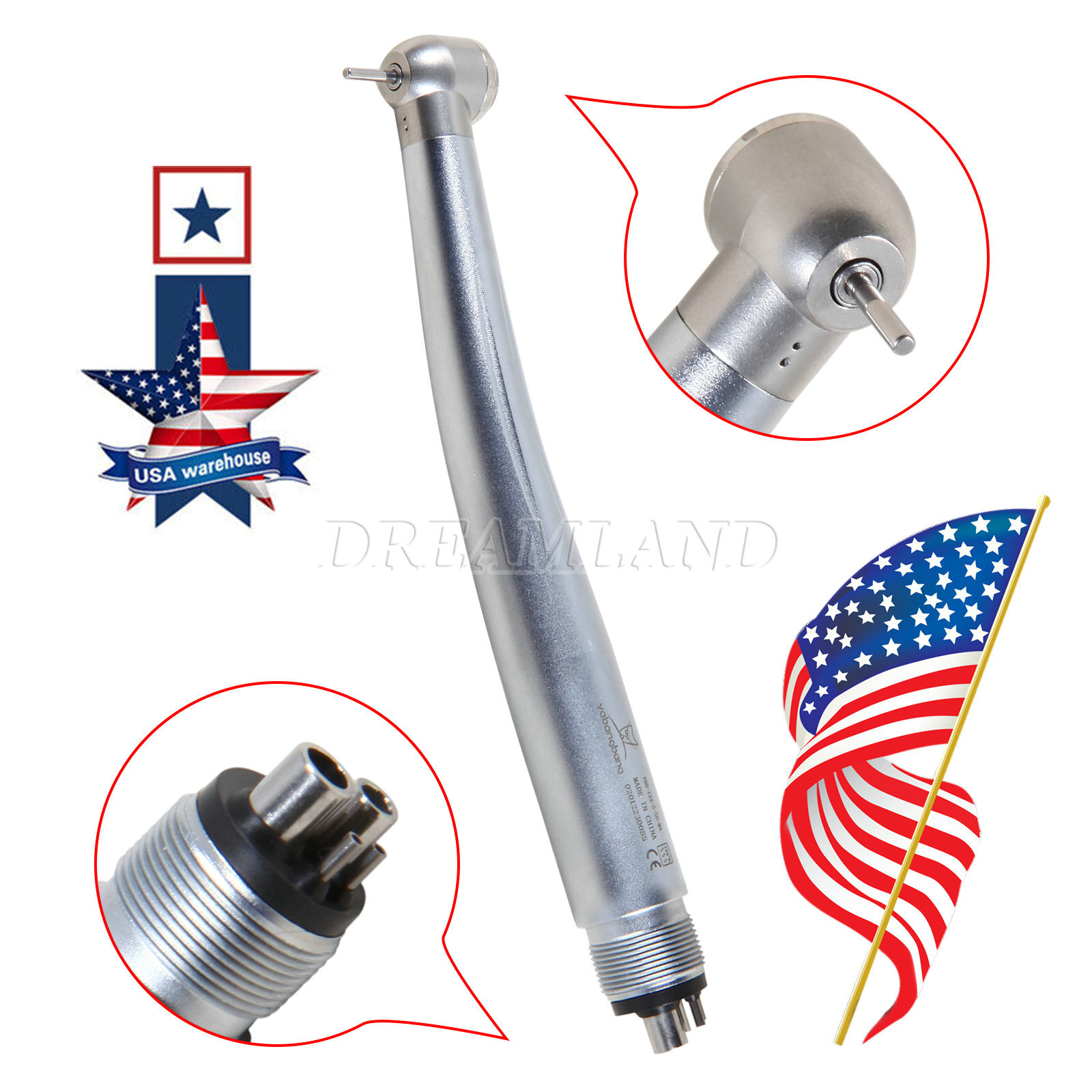 NSK Pana-Max Style Dental High Speed Handpiece Standard Clean Head YBA4 STNABM L