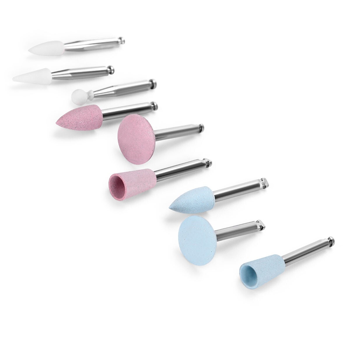 Dental Composite Diamond Burs Polishing Cups RA 0309 Kit for Low Speed Handpiece