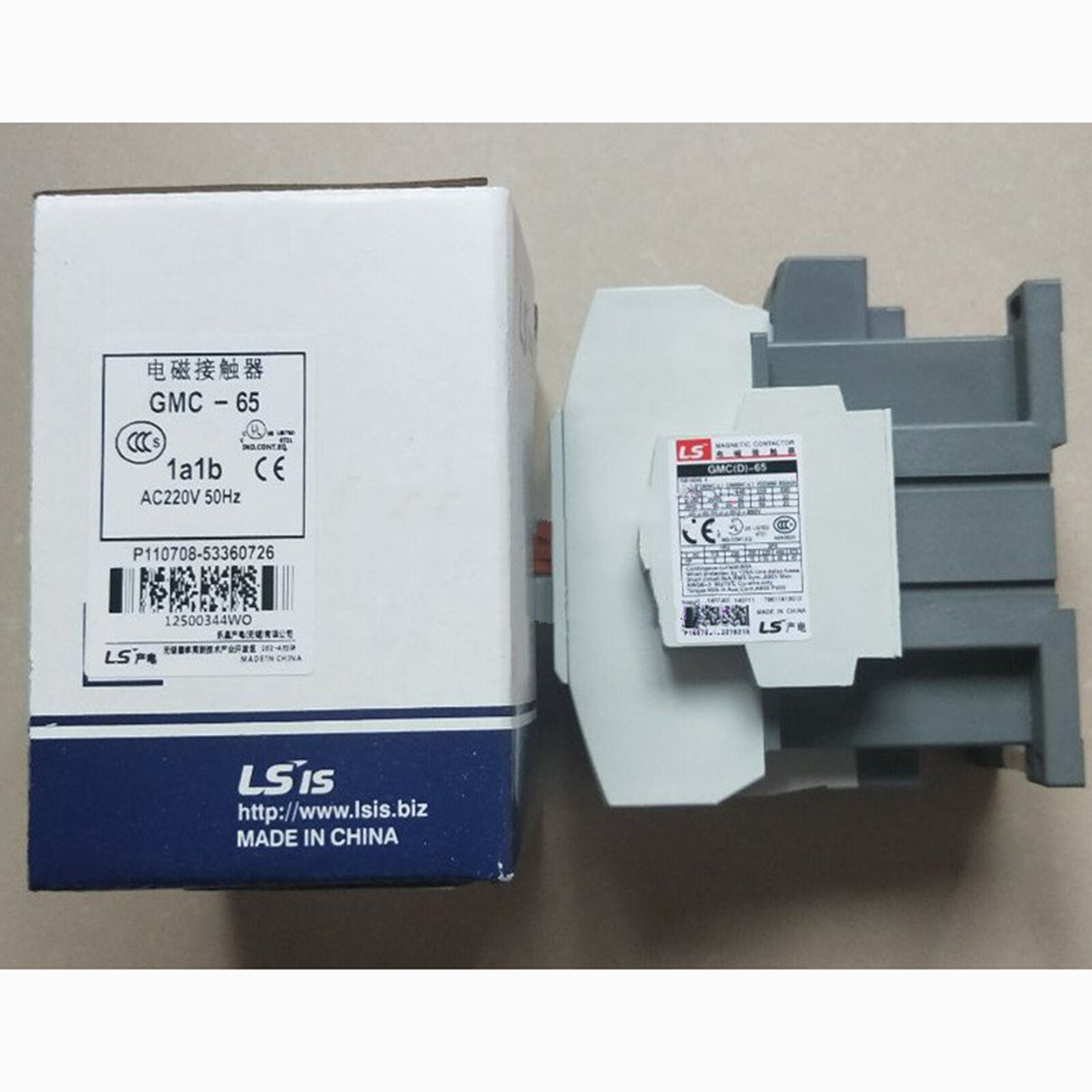 One New LS GMC-65 Contactor GMC65 AC220V In Box Free Shipping