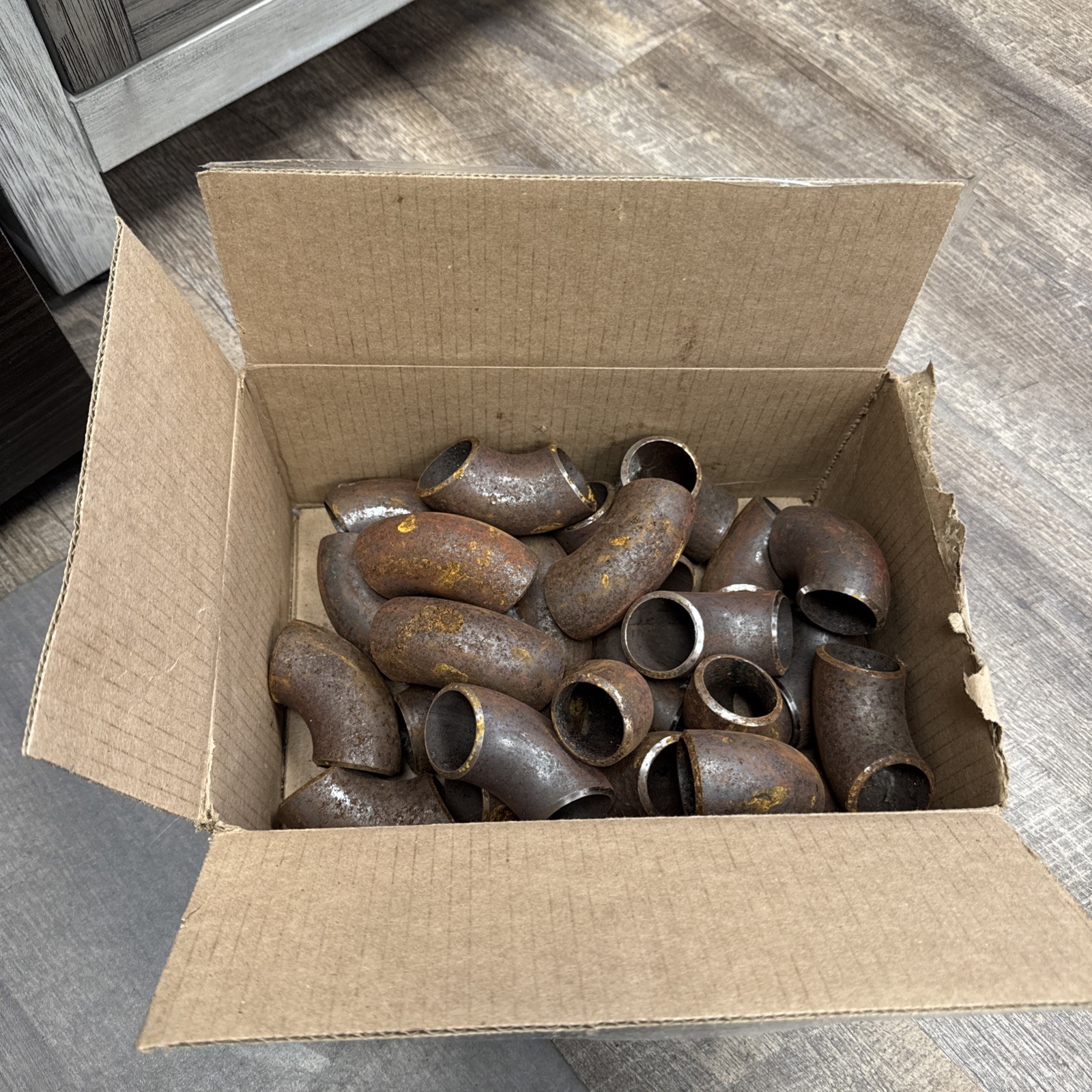 Butt Weld Carbon Stee Qty25, 1-1/4”Schedule 40 Short Radius 90° Elbows