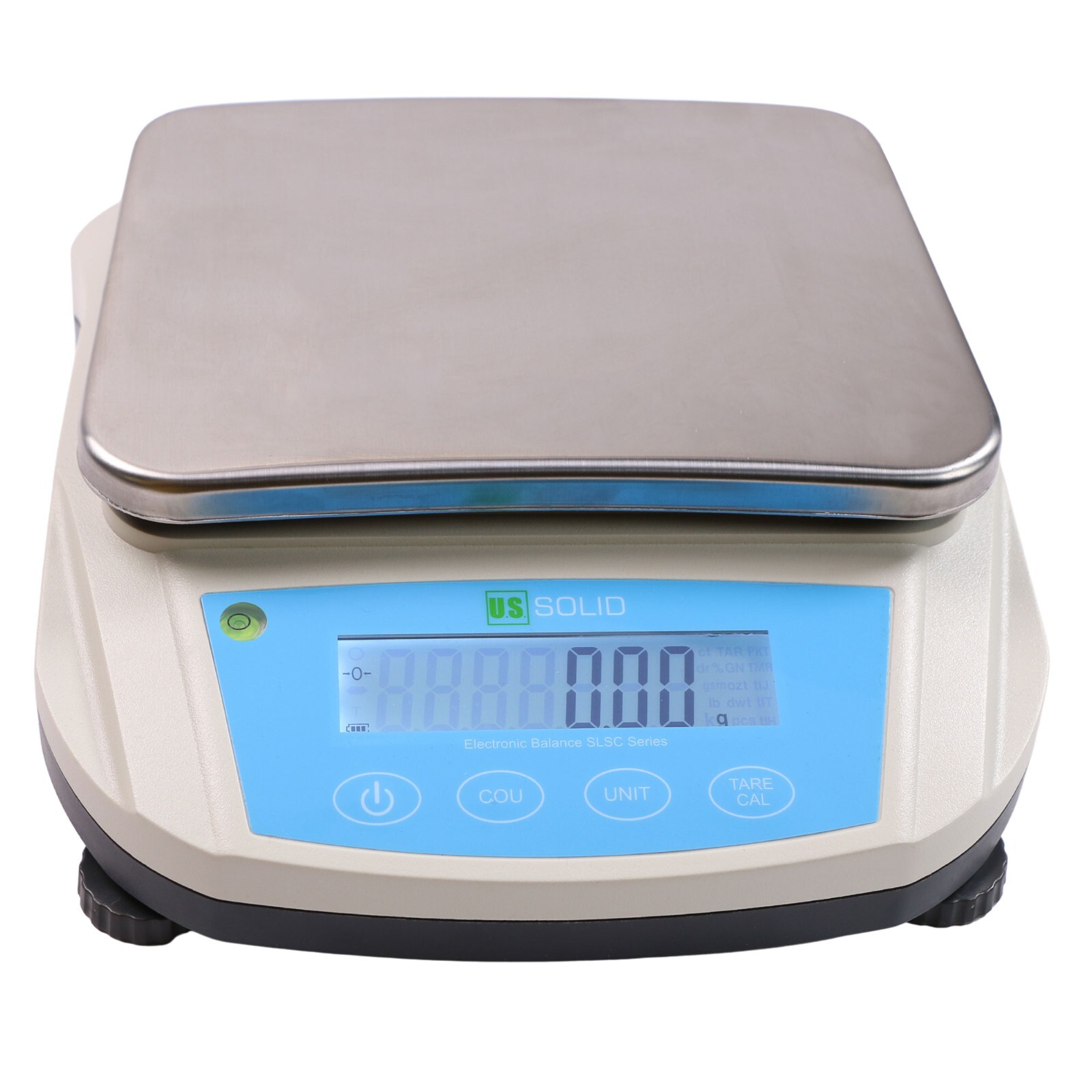 U.S. Solid Analytical Balance 5000gx 0.01g 10mg Precision Scale RS232 USB Port