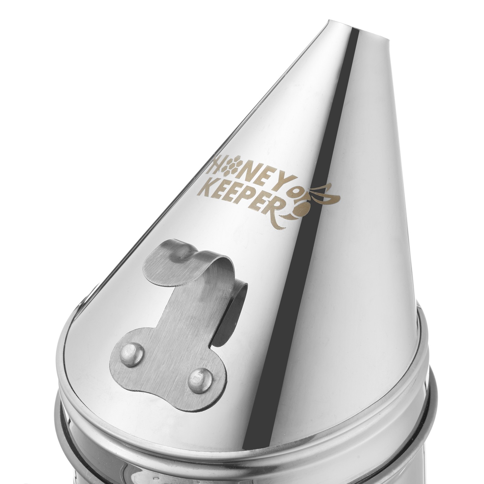 Bee Hive Smoker Stainless Steel with Heat Shield Calming Beekeeping Equipment