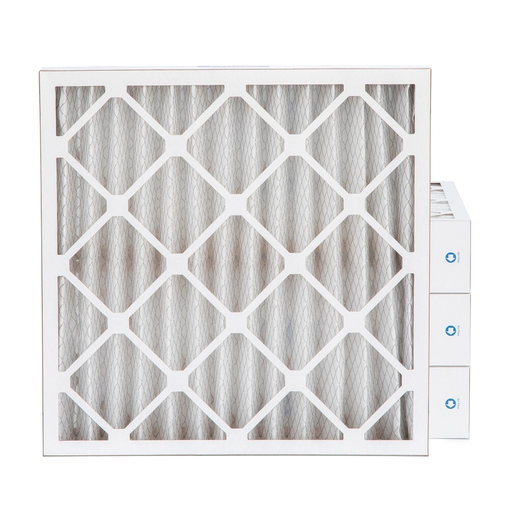 20x20x4 MERV 8 Pleated AC Furnace Air Filters. 4 Pack (Actual Depth: 3-3/4″)