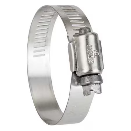 Hose Clamp, 3/8 To 7/8 In, Sae 6, Ss, Pk10, 6706170