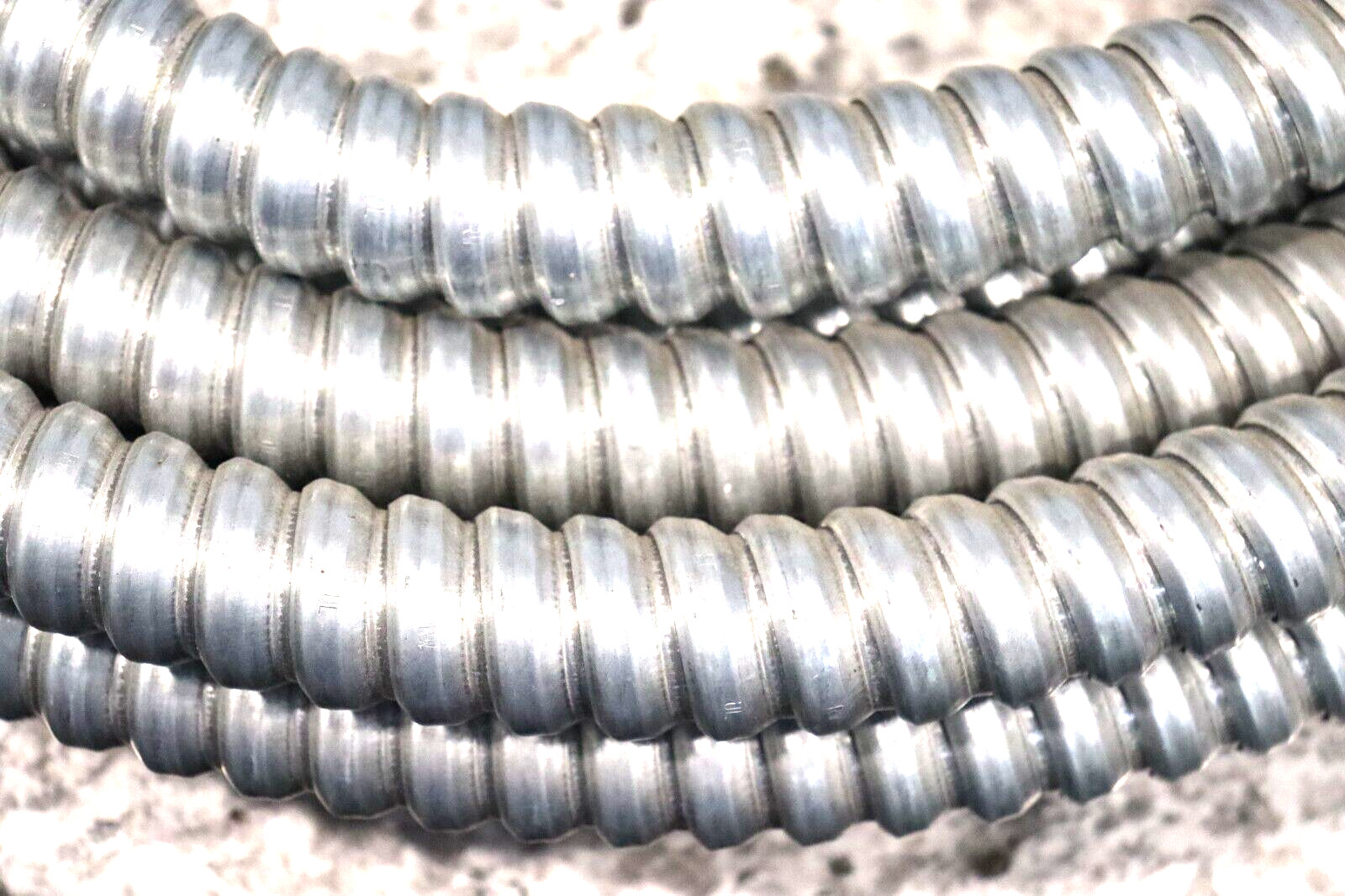 Aluminum Flexible Electrical Conduit, 1 inch in Diameter, Various Lengths