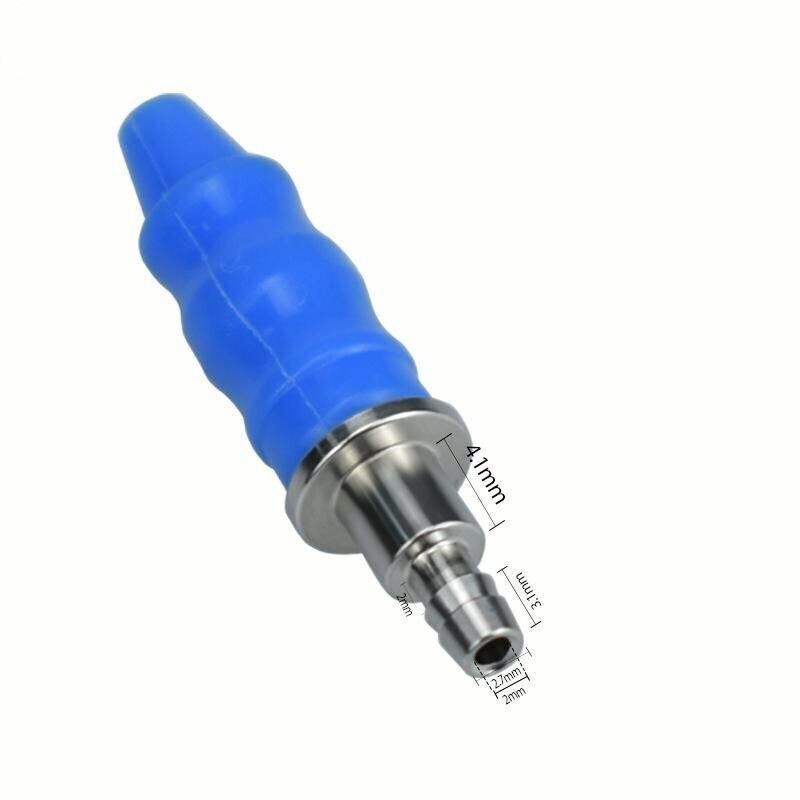 Dental Autoclavable 135°C Implant Silicone Hydraulic Lifter Tip With Water Pipe
