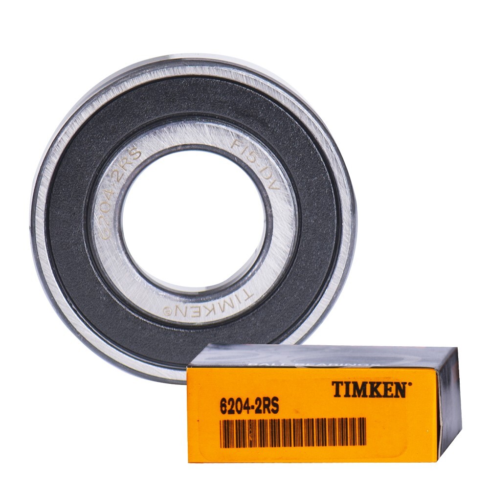 2PCS TIMKEN 6204-2RS 20X47X14MM Double Rubber Sealed Bearings 6204RS