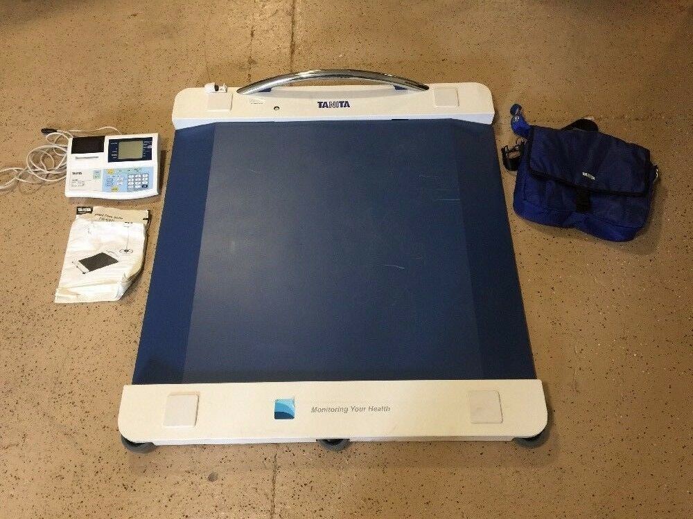 Wheelchair Scale PW-630U 660 lb 12100021 Tanita Interface RS-232 Strain Gauge