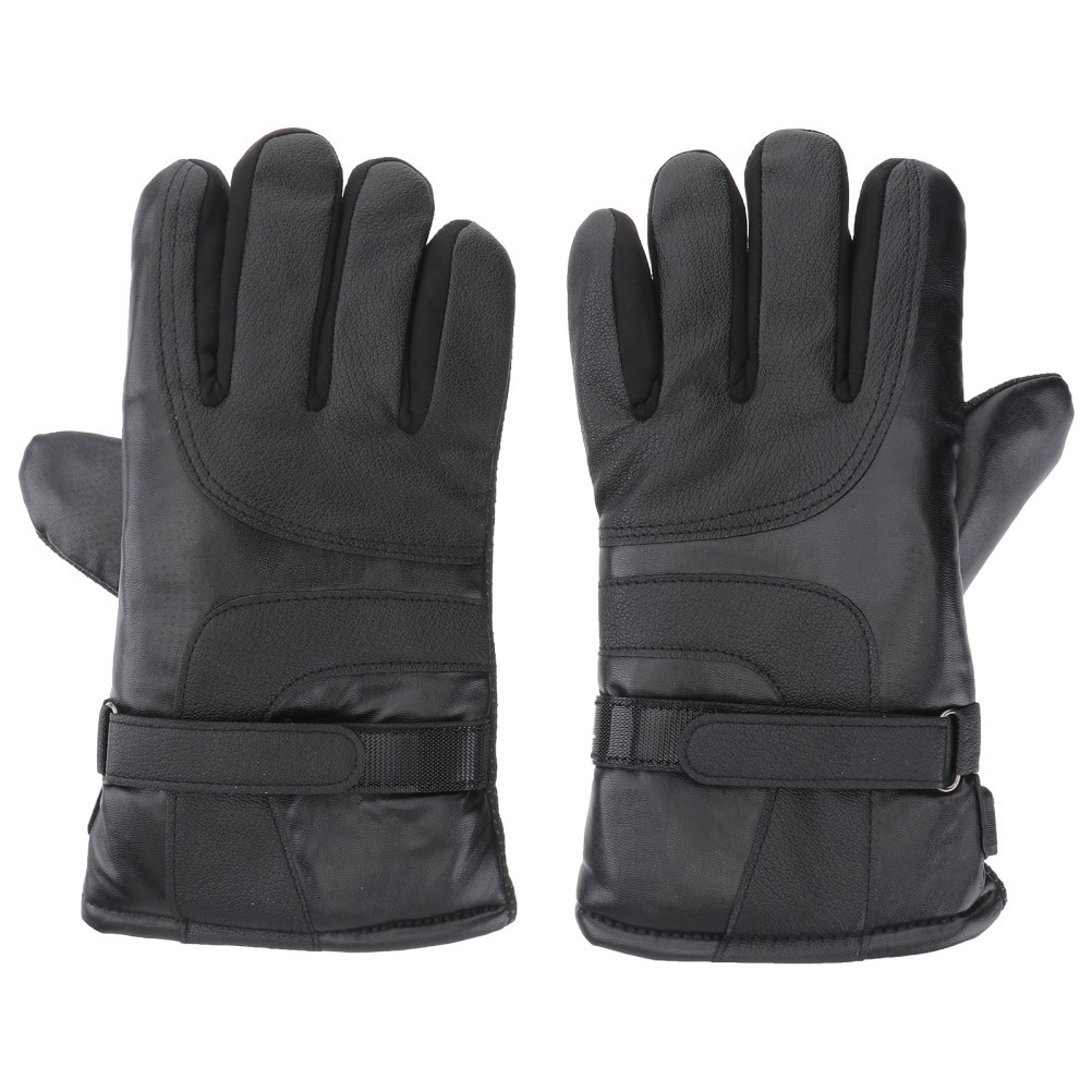 1Pair Winter Riding Heated Gloves Touch Screen Electric Gloves for Motorcycles