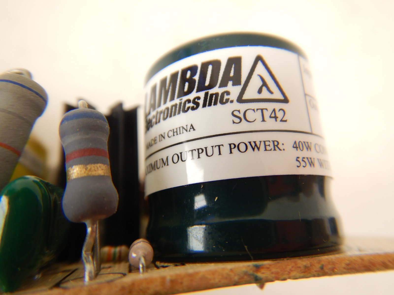 Lambda SCT42 Power Supply – IN100-240V OUT+5V/.4-5A +12V/.2-2.5A -12V/.0.5/0.7A