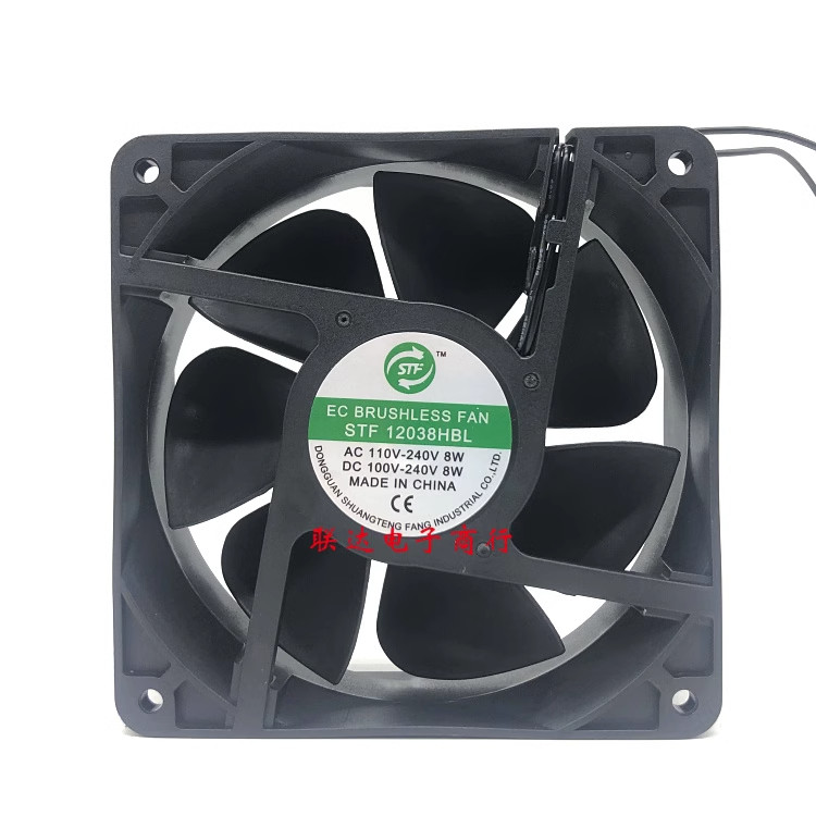 STF STF12038HBL 12CM AC110V-240V Cooling Fan