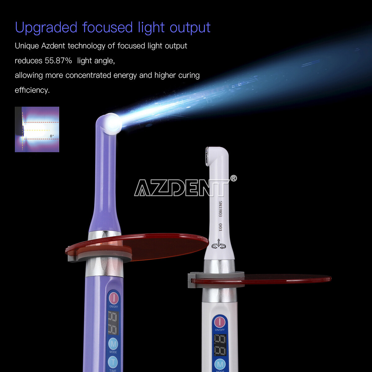 Dental Wireless iLED LED Curing Light Lamp 1 Second Resin Cure Lamp