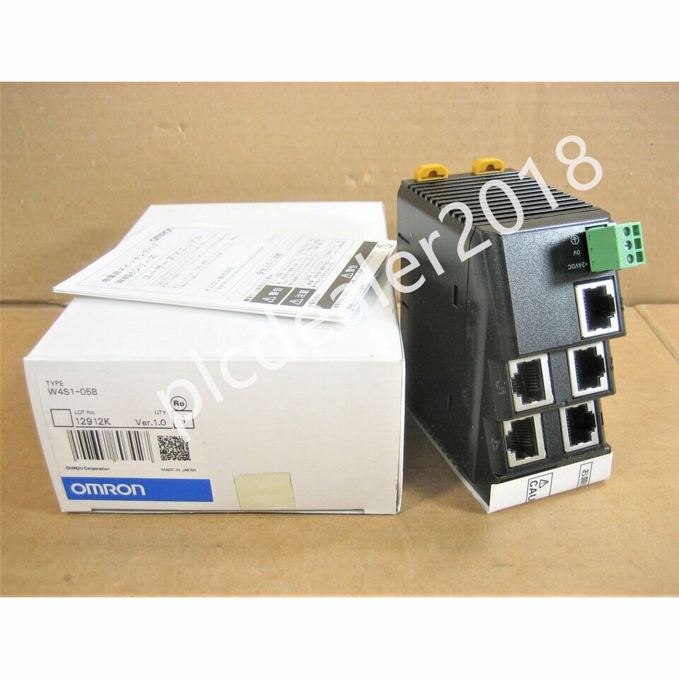 New Omron W4S1-05B Switching Hubs W4S105B Expedited Shipping