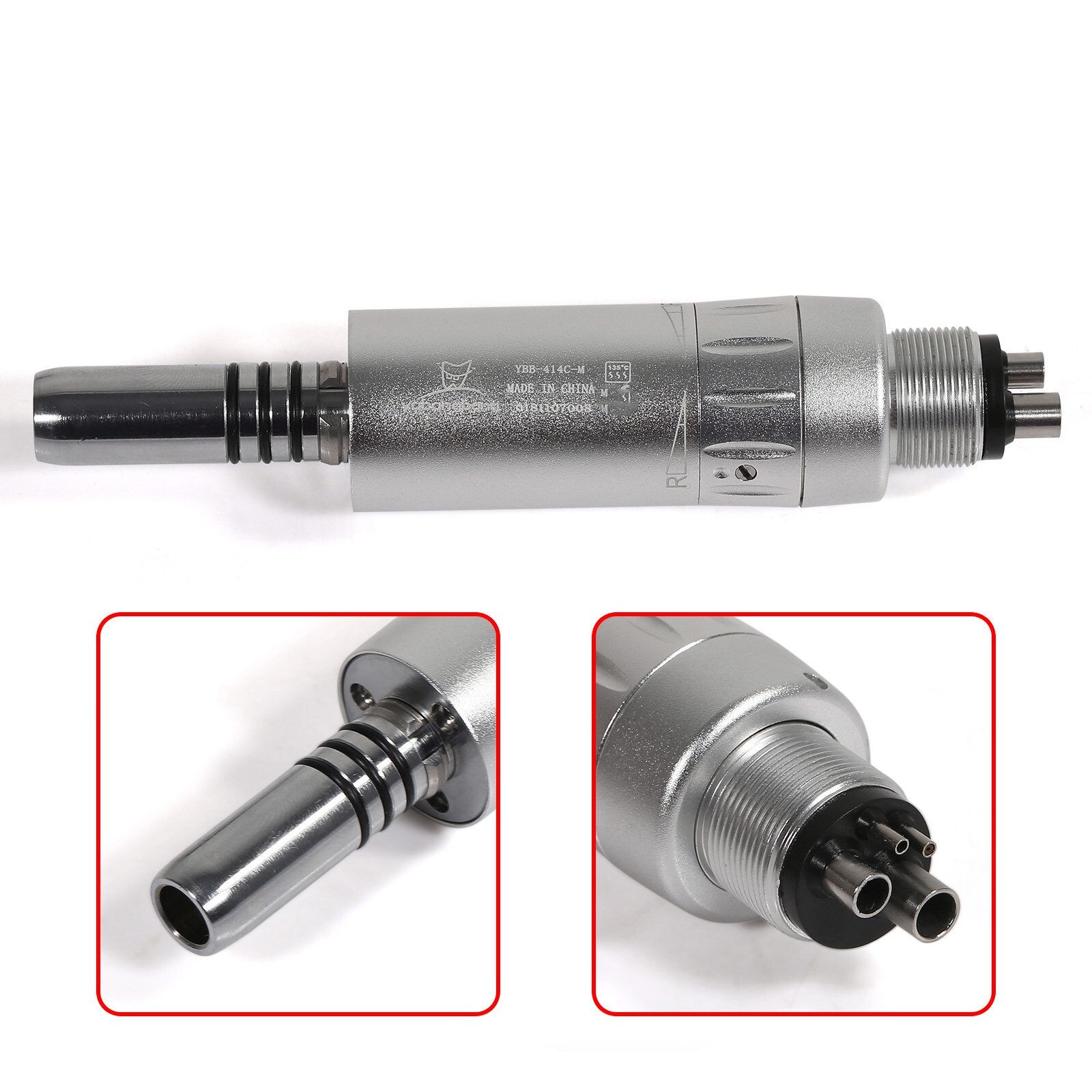 5xDental slow speed Handpiece 4hole Air Motor Inner Water E type Fit NSK WY4 USA