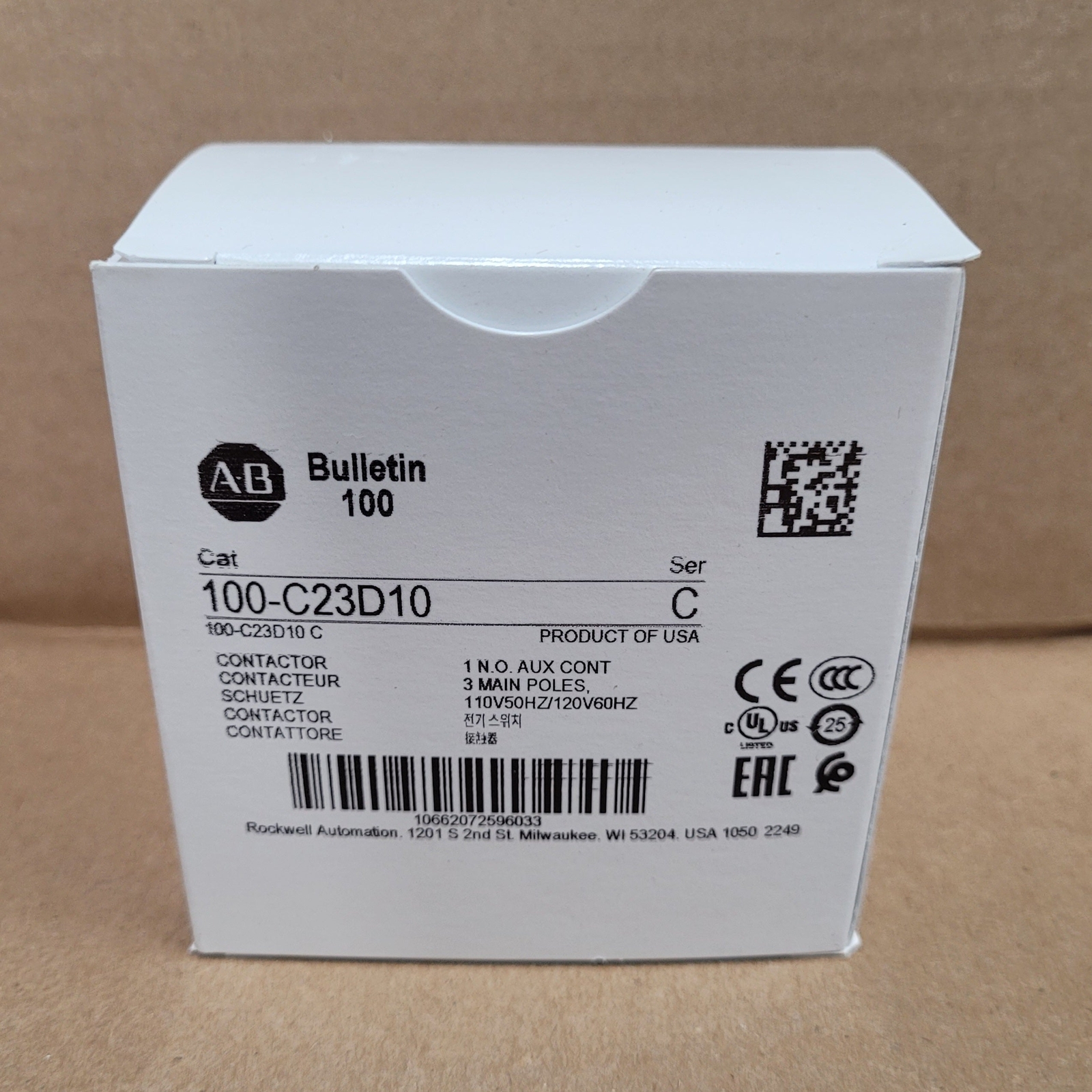 Allen-Bradley 100-C23D10 Contactor